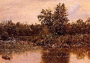 Albert Bierstadt Landscape, New Hampshire France oil painting artist